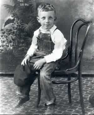 George Rice about the age of 4