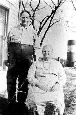 John Glue and Arilla Harrison